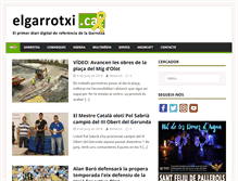Tablet Screenshot of elgarrotxi.cat